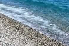 Esta es uan de las playas más hermosas de Bariloche Foto: Captura de video IG @barilochetop