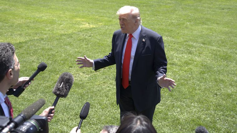 Donald Trump considera que el acuerdo entre Estados Unidos e Irán es inminente. Foto NA Donald Trump considera que el acuerdo entre Estados Unidos e Irán es inminente. Foto NA