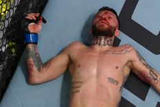 Marcelo Rojo recibió un duro castigo en la UFC