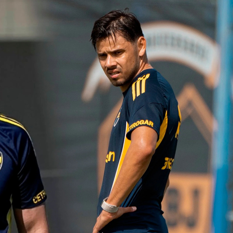 Ángel Romero pica en punta para ser la dupla de ataque junto a Merentiel el próximo martes en la Bombonera. Ángel Romero pica en punta para ser la dupla de ataque junto a Merentiel el próximo martes en la Bombonera.