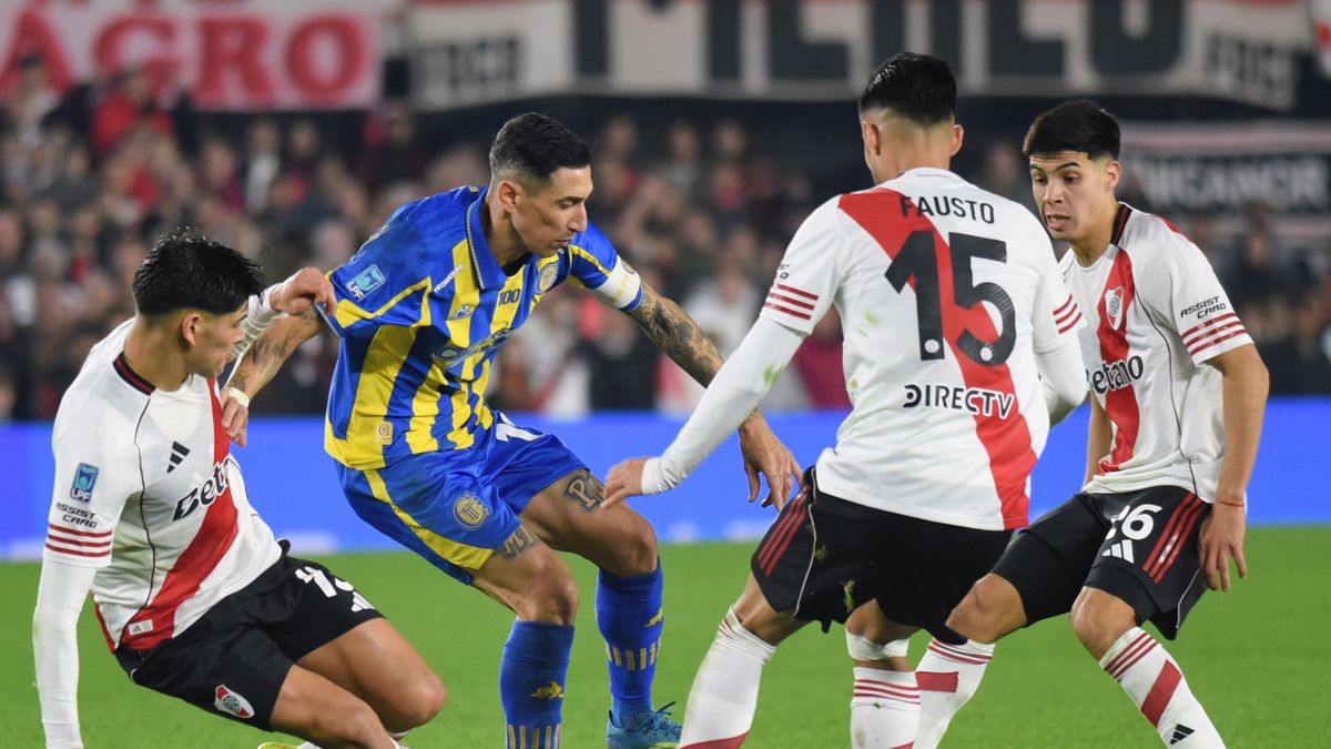 La insólita queja de Di María tras la eliminación de Central ante River: 