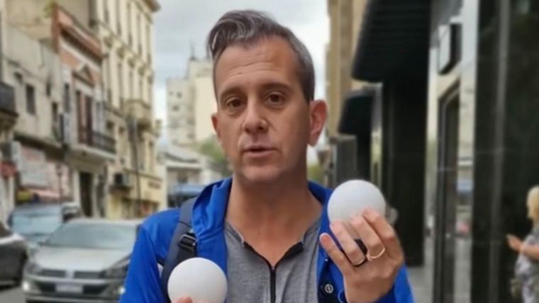 Matías Bertolatti, meteorólogo.