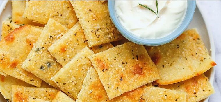 crackers Crackers Keto. Foto: Eat Well 101