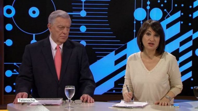 Santo Biasatti y María Laura Santillán