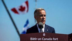 El primer ministro Mark Carney prometió que Canadá igualará "dólar por dólar" los aranceles que les impone EE.UU.