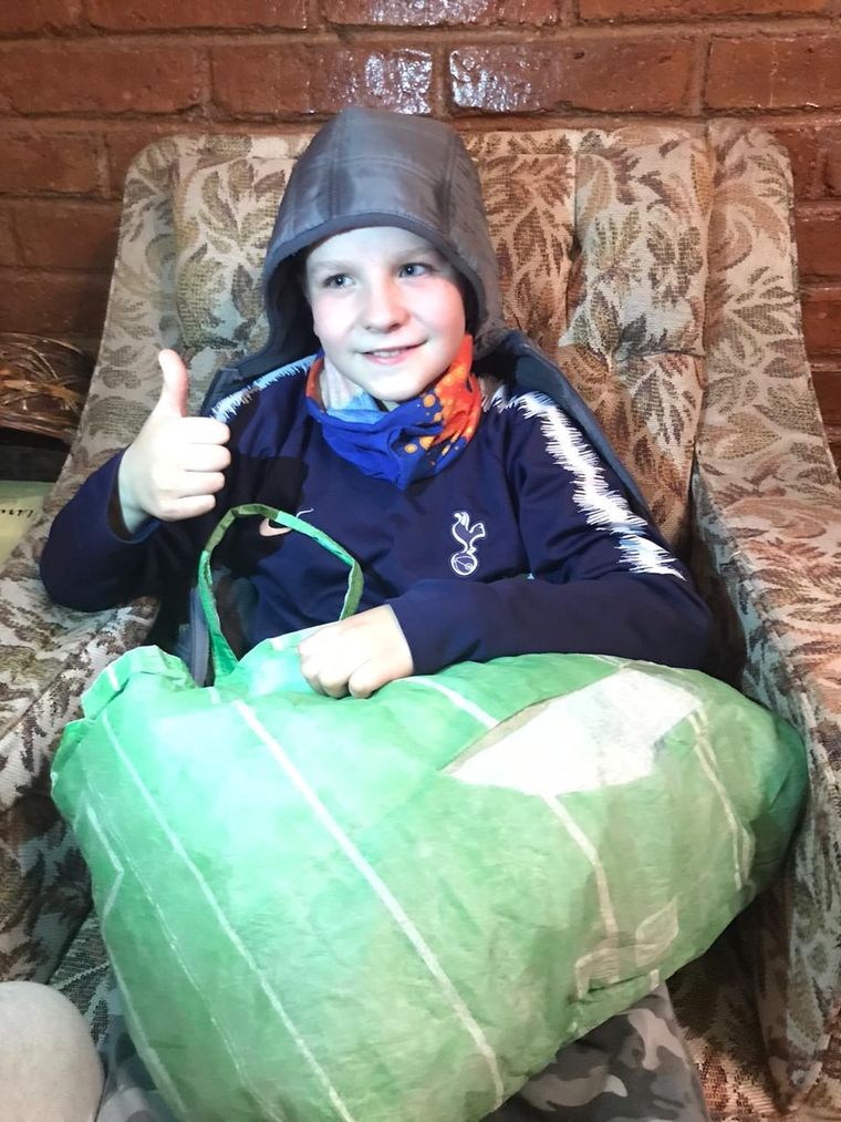 Perdido y encontrado Sebastián caminó unos 3 kilómetros solo, hasta que lo identificó una señora.