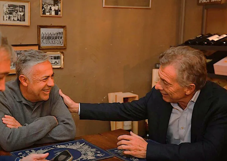 Alfredo Cornejo y Mauricio Macri en Mendoza.&nbsp;