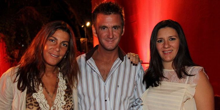 Dalila Tahan, Luciano Franchetti y Victoria Acosta, anfitriones de lujo. Foto: Gentileza