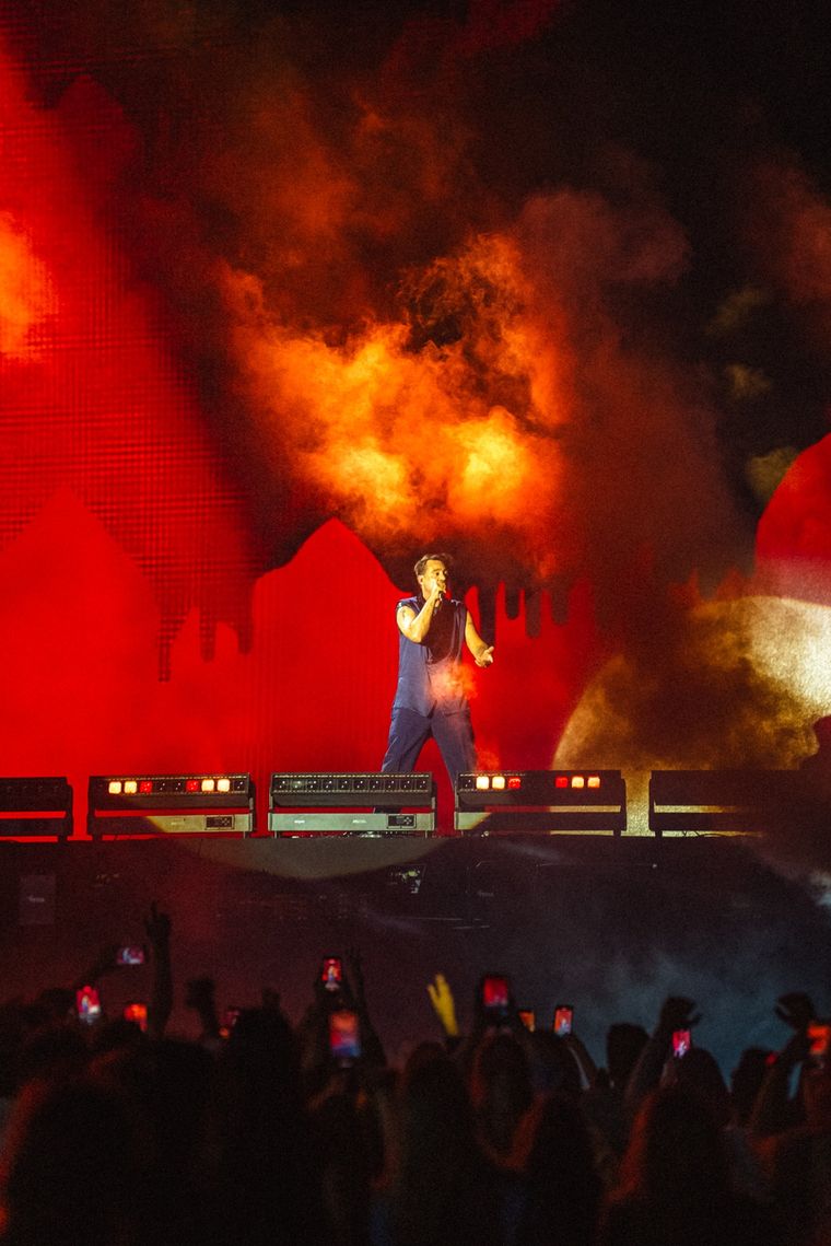 Chano, líder de Tan Biónica, el protagonista absoluto. Chano, líder de Tan Biónica, el protagonista absoluto.