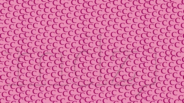 Acertijo visual, reto visual, letra Fuente: MDZ Online