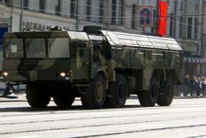 Lanzador de misiles Iskander Foto: Wikipedia