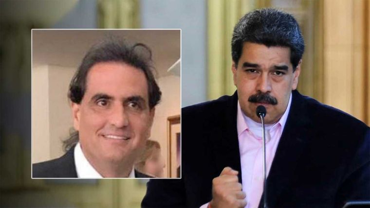 Saab y Maduro.