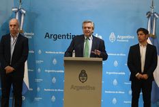 el presidente anuncio la cuarentena total en todo el pais