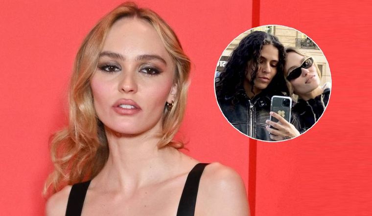 Lily Rose Depp confirmó a su nueva novia, la rapera 070 Shake.