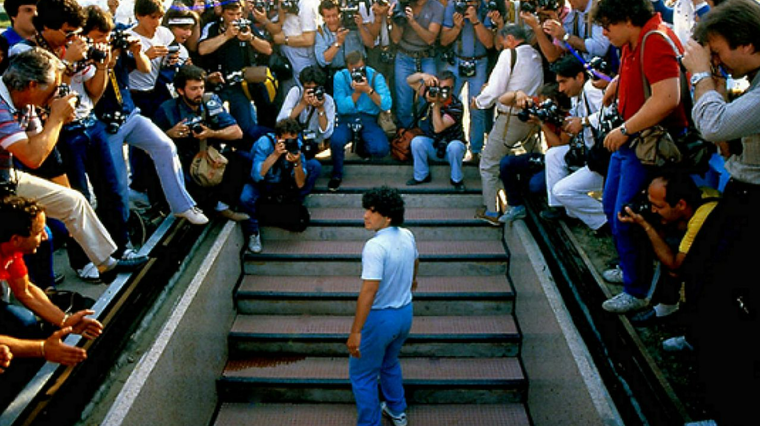 El documental de Diego Maradona se estrenó en 2019. El documental de Diego Maradona se estrenó en 2019.