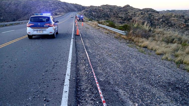 La Dirección General de la Policía Caminera de Córdoba detectó el siniestro.