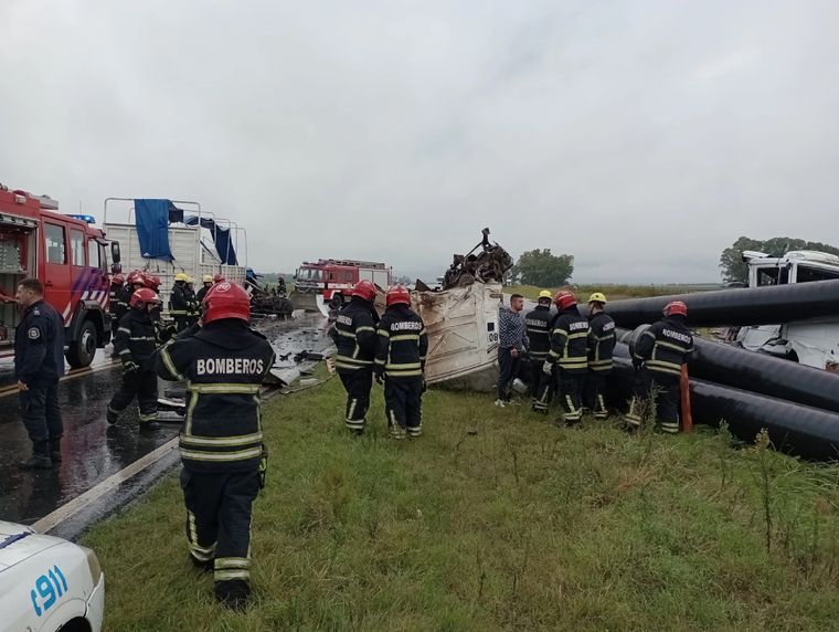 Un conductor mendocino falleció en el accidente Foto: x @infopico