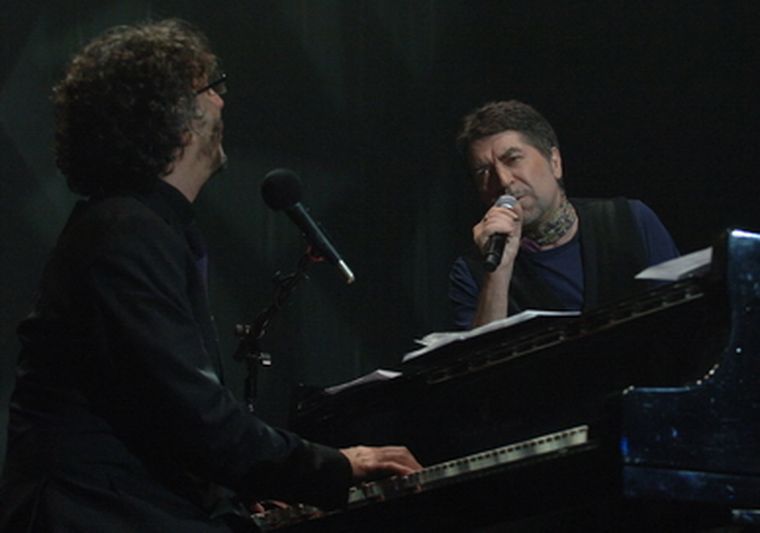 Fito Páez y Joaquín Sabina otra vez juntos.