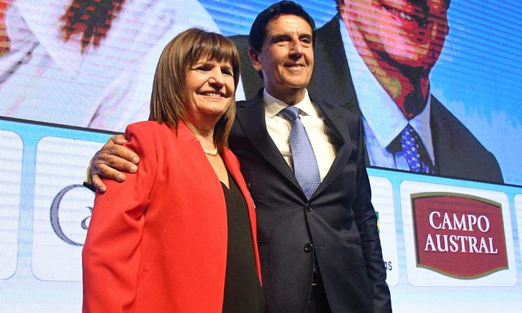 Bullrich Carlos Melconian lanzó dardos contra Javier Milei en Córdoba. Crédito: Télam Foto: Télam