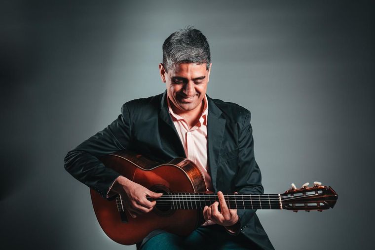 El guitarrista Pablo Budini. El guitarrista Pablo Budini.