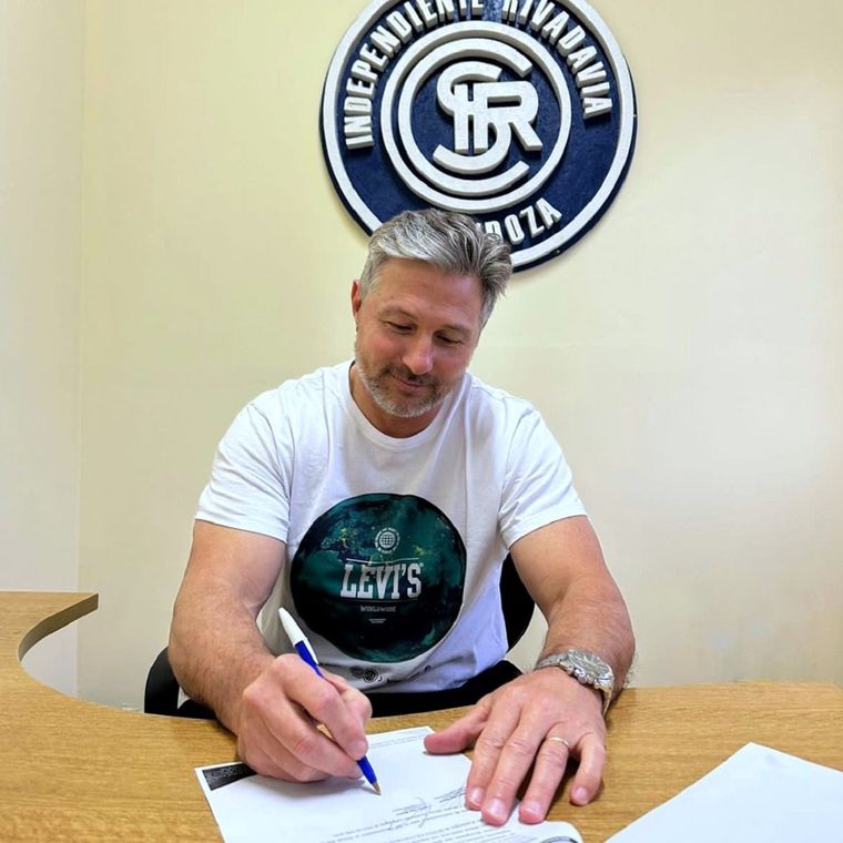 Claudio del Bosco, histórico de la Lepra Foto: Prensa Independiente Rivadavia