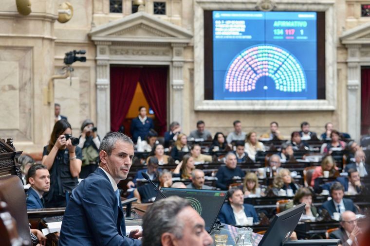 El encuentro a las 17 será en el despacho de Martín Menem. Foto: Prensa Diputados Argentina