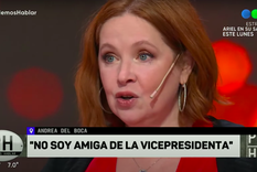 andrea del boca hablo de su relacion con cristina kirchner: no soy amiga, pero...