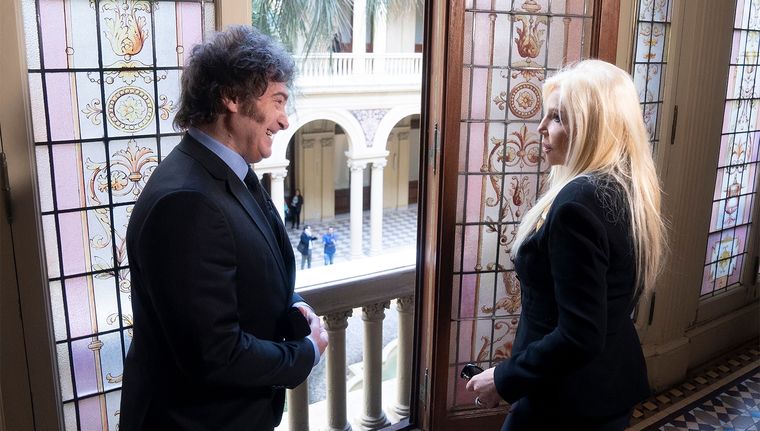 Susana Giménez volvió a festejar la relación de Milei y Trump Foto: Telefe