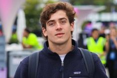 El deportista fue conquistado por una joven mujer.&nbsp;