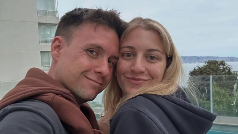 Julián junto a Giuliana.&nbsp;