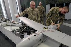 Tanto Ucrania como Rusia abusan de los drones en la guerra. Foto: EFE Tanto Ucrania como Rusia abusan de los drones en la guerra. Foto: EFE