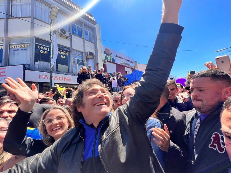 Libertad. El tour de Javier Milei que busca ganar la segunda vuelta. Foto: Instagram