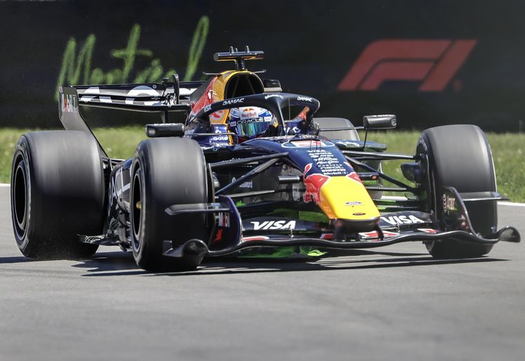 Max Verstappen durante las prácticas libres del GP de Canadá. Max Verstappen durante las prácticas libres del GP de Canadá.