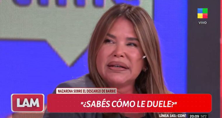 La mediática no pudo contenerse ante el descargo de su hija.