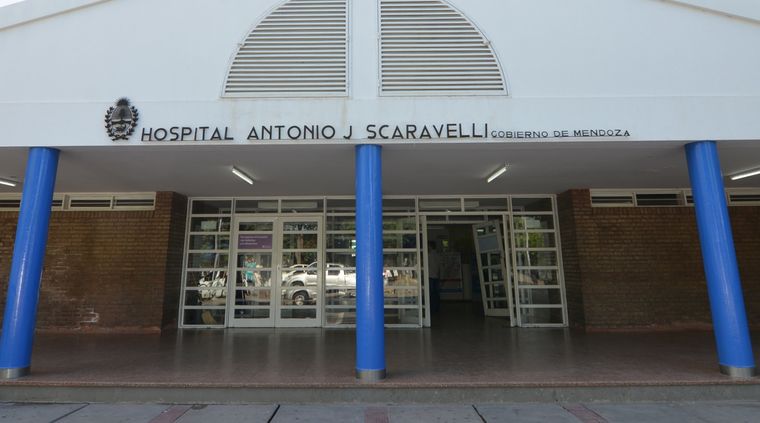 La joven murió en el hospital Scaravelli de Tunuyán Foto: archivo