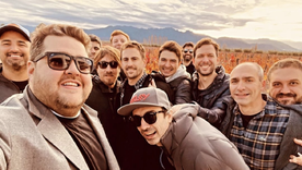 Barassi, de joda en Mendoza. ¡Un grupo con onda! Foto: Instagram @dariobarassi