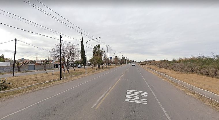 El engaño se produjo a un costado de la RP50 Foto: Imagen de archivo