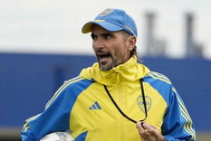 El DT se ilusiona con la clasificación. Foto: Prensa Boca El DT se ilusiona con la clasificación. Foto: Prensa Boca