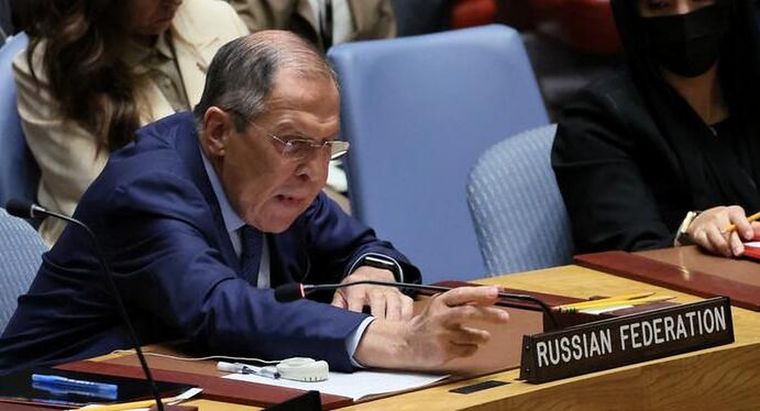 El ministro de exteriores ruso, Sergéi Lavrov Foto: DW/REUTERS