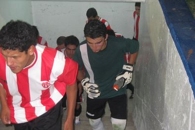 MDZol | San Martín goleó y lidera la zona A en la Liga Mendocina de fútbol. Foto: MDZ