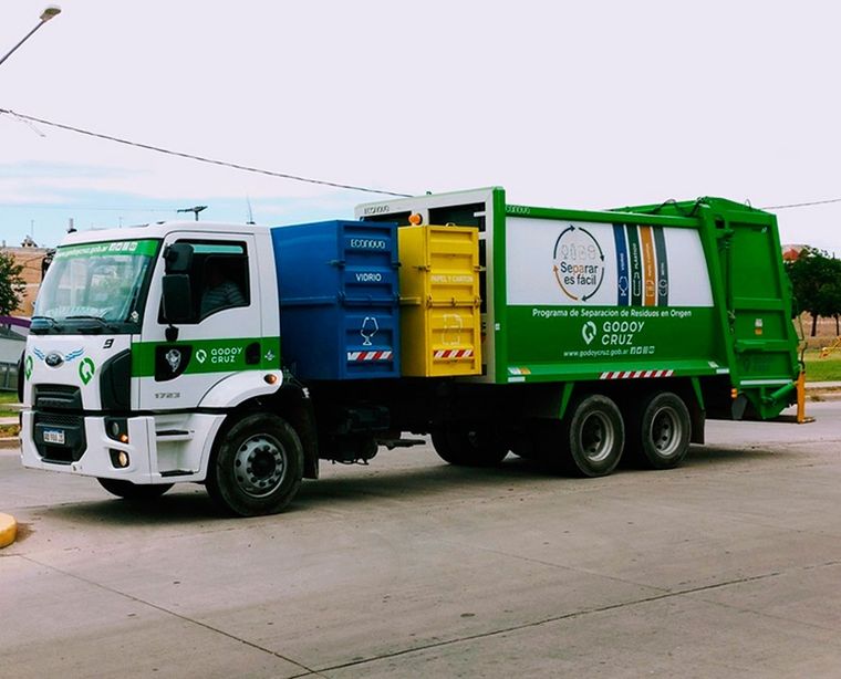 Desde hoy, todos los jueves, Godoy Cruz solo retirará residuos sólidos.