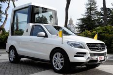 mira los nuevos autos que usara el papa