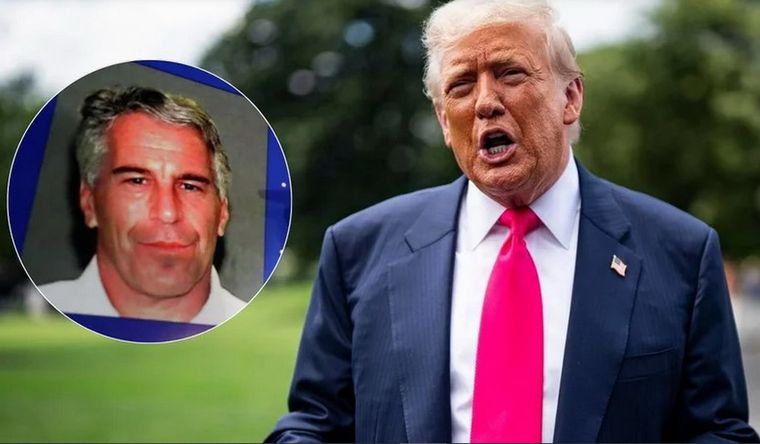 Donald Trump estaría involucrado en las listas de Jeffrey Epstein. Foto EFE
