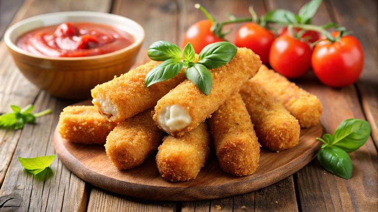 Receta de palitos de queso que nunca falla en reuniones.