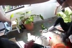 Detenido Villarreal fue detenido tras recibir un balazo.