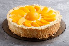 Tarta de durazno Una receta simple y deliciosa para hacer en pocos pasos Foto: Shutterstock