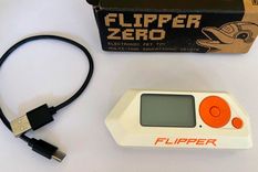 Flipper, el dispositivo secuestrado. Foto: Ministerio de Seguridad