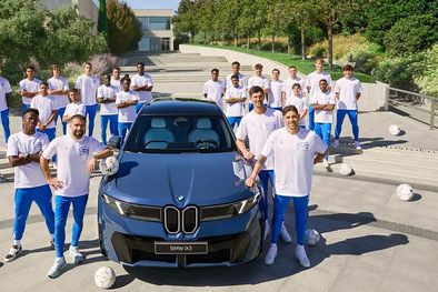 MDZol | Los jugadores del Real Madrid recibieron autos de la marca BMW.