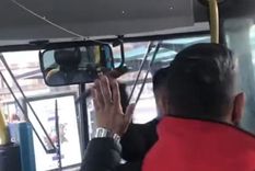 la terminante decision que tomaron con el chofer que ataco a palazos a un pasajero