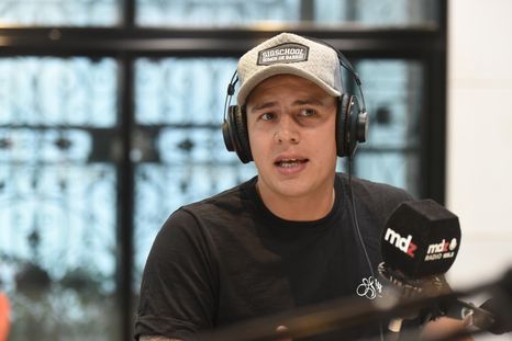 Luis García, ex DT de Maipú, durante una entrevista en Una de Más. Luis García, ex DT de Maipú, durante una entrevista en Una de Más.